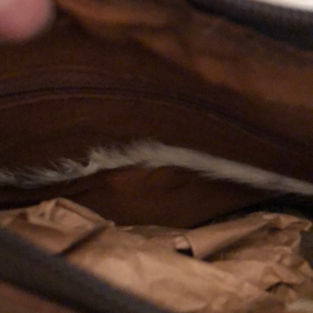NWOT RABBIT FUR PURSE/Crossbody CHRISTMAS GIFT - Picture 6 of 8